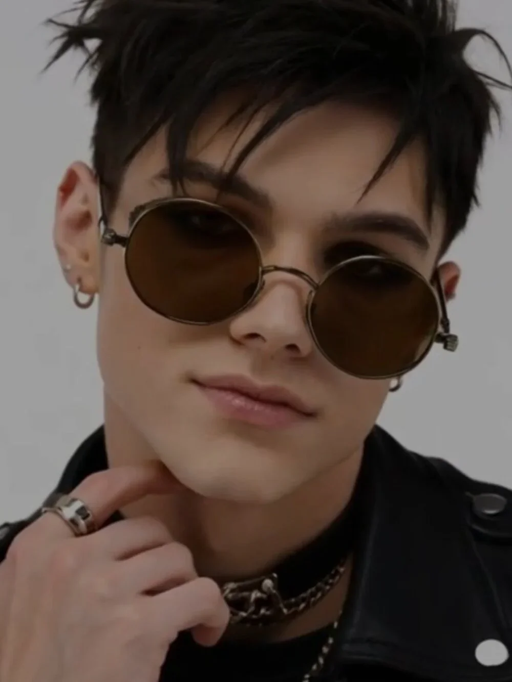 Retro Steampunk Round Metal Frame Sunglasses UV400